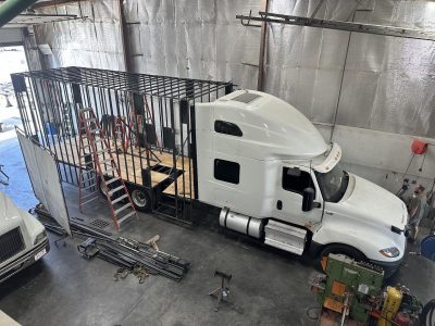 Got Roof Added / Welded to the Top of the Frame