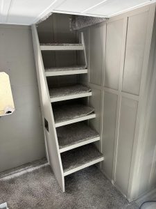 Finished Staircase leading to the Loft of the Motorhome