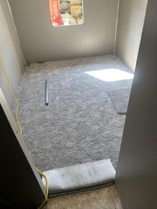 Laying Down Carpet