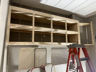 Installed the Cabinets